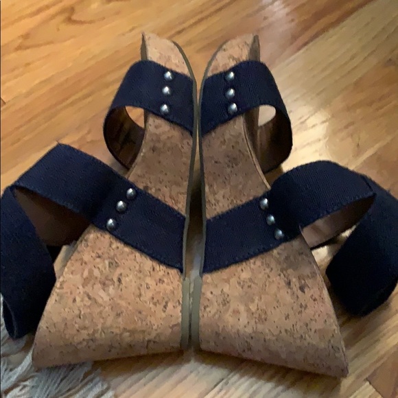 Lucky Brand Marinah cork wedge sandals - Picture 2 of 6